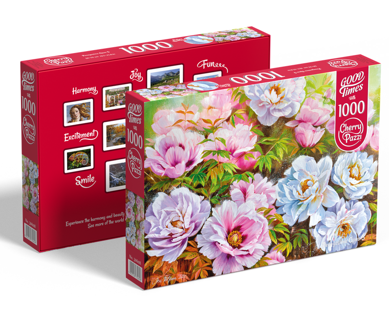 CherryPazzi Peonyssimo Opus 5 Puzzel 1000 Stukjes