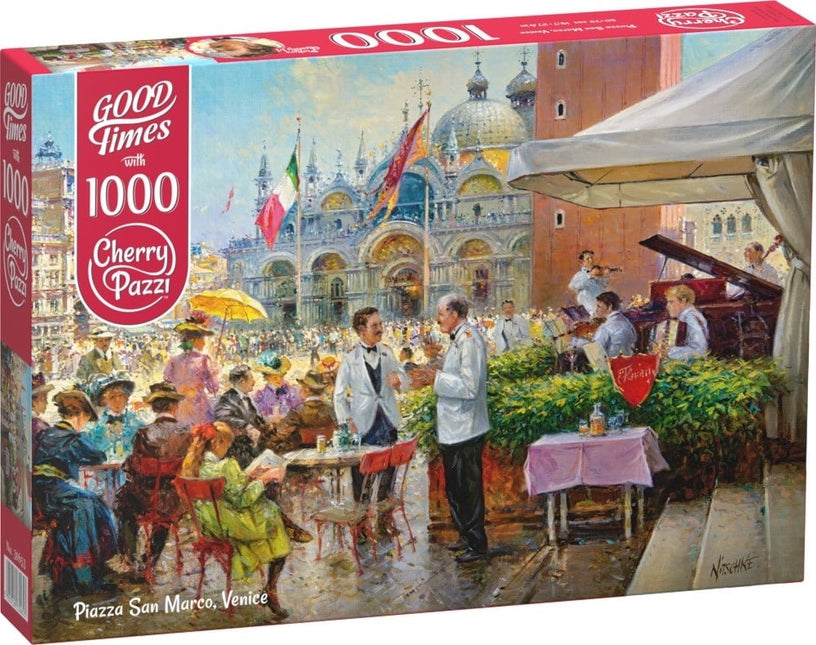 CherryPazzi Piazza San Marco, Venice Puzzel 1000 Stukjes