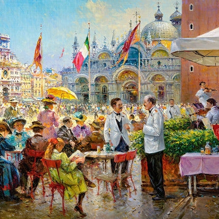 CherryPazzi Piazza San Marco, Venice Puzzel 1000 Stukjes