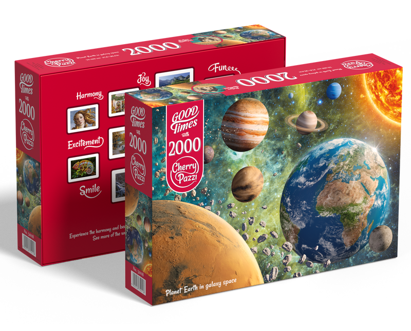 CherryPazzi Planet Earth in galaxy Space Puzzel 2000 Stukjes