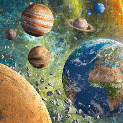 CherryPazzi Planet Earth in galaxy Space Puzzel 2000 Stukjes