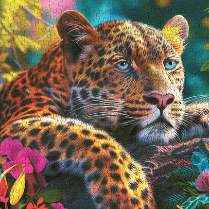 CherryPazzi Reclining Leopard Puzzel 500 Stukjes