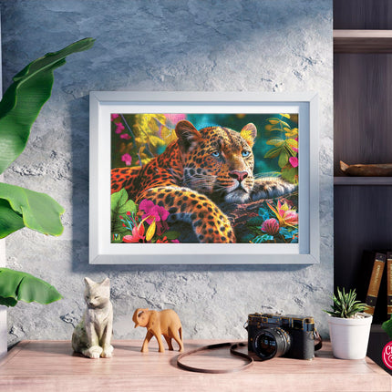 CherryPazzi Reclining Leopard Puzzel 500 Stukjes