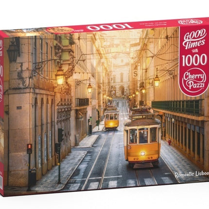 CherryPazzi Romantic Lisboa Puzzel 1000 Stukjes