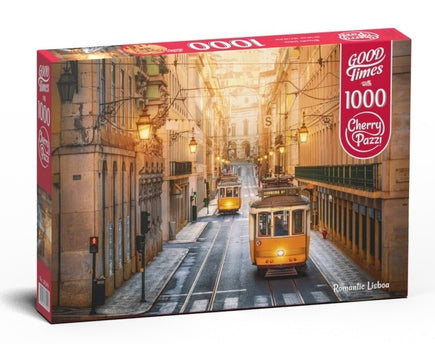 CherryPazzi Romantic Lisboa Puzzel 1000 Stukjes