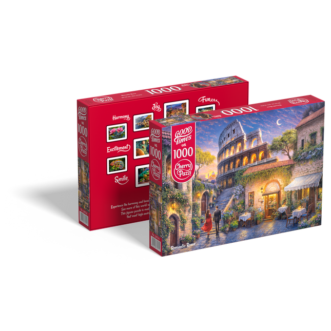 CherryPazzi Romantic Rome Puzzel 1000 Stukjes