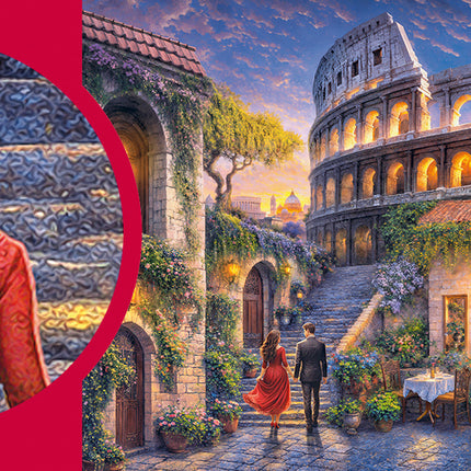 CherryPazzi Romantic Rome Puzzel 1000 Stukjes