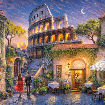 CherryPazzi Romantic Rome Puzzel 1000 Stukjes