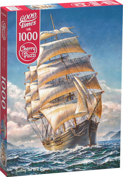 CherryPazzi Sailing the WR Grace Puzzel 1000 Stukjes