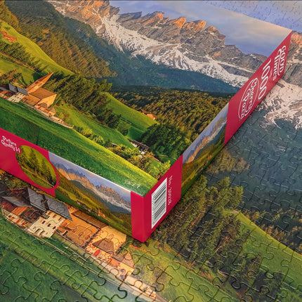 CherryPazzi Santa Maddalena, Dolomites Puzzel 1000 Stukjes