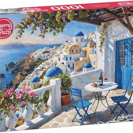 CherryPazzi Santorini Blues Puzzel 1000 Stukjes