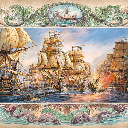 CherryPazzi Sea Battle Puzzel 2000 Stukjes