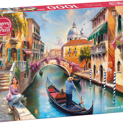 CherryPazzi Summer in Venice Puzzel 1000 Stukjes