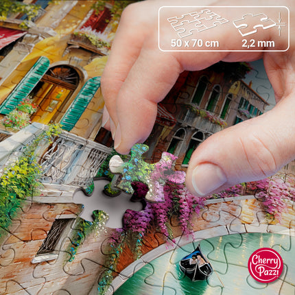 CherryPazzi Summer in Venice Puzzel 1000 Stukjes