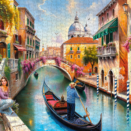 CherryPazzi Summer in Venice Puzzel 1000 Stukjes