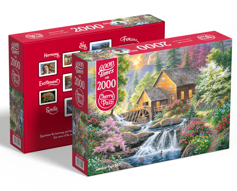 CherryPazzi Summertime Mill Puzzel 2000 Stukjes