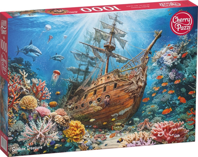 CherryPazzi Sunken Treasure Puzzel 1000 Stukjes