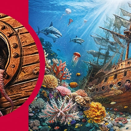 CherryPazzi Sunken Treasure Puzzel 1000 Stukjes