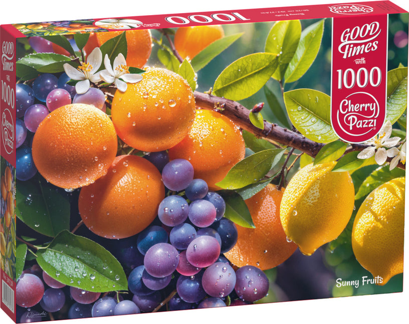 CherryPazzi Sunny Fruits Puzzel 1000 Stukjes