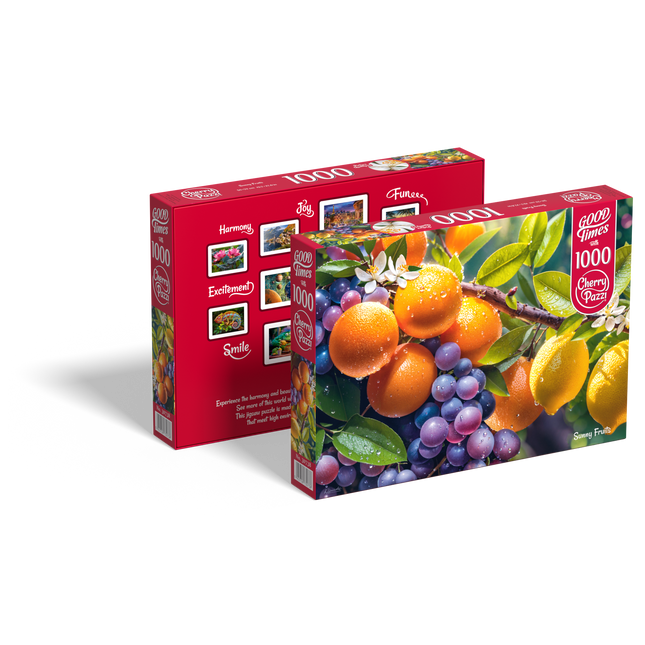 CherryPazzi Sunny Fruits Puzzel 1000 Stukjes