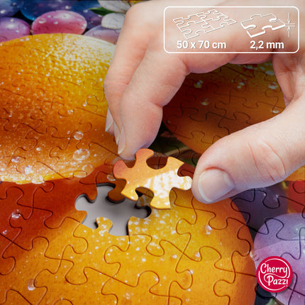 CherryPazzi Sunny Fruits Puzzel 1000 Stukjes