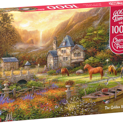 CherryPazzi The Golden Valley Puzzel 1000 Stukjes