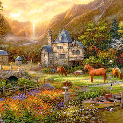 CherryPazzi The Golden Valley Puzzel 1000 Stukjes