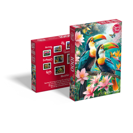 CherryPazzi Toucans' Paradise Puzzel 1000 Stukjes