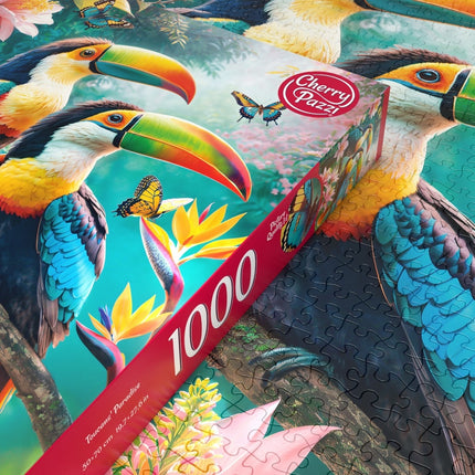 CherryPazzi Toucans' Paradise Puzzel 1000 Stukjes