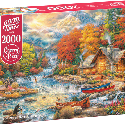 CherryPazzi Treasures of the Great Outdoors Puzzel 2000 Stukjes