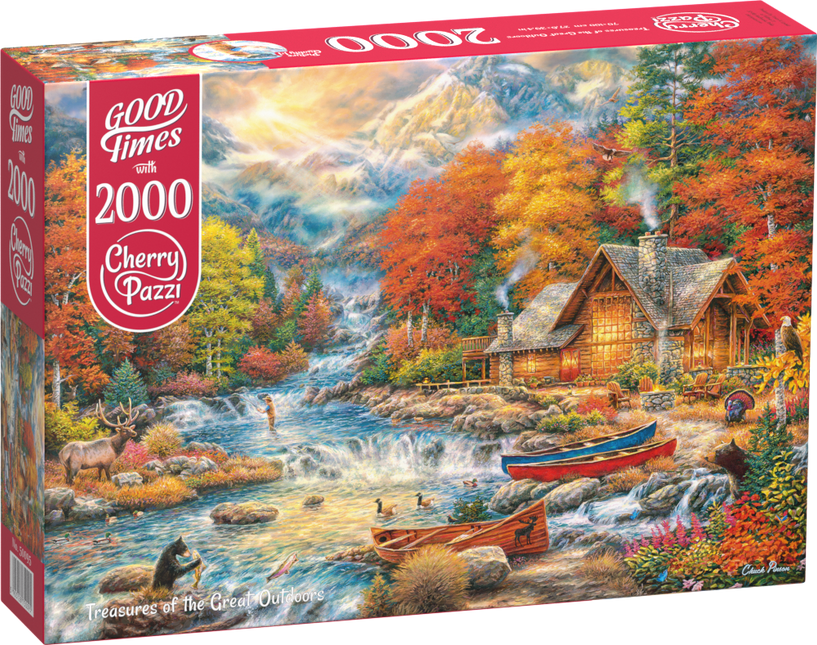 CherryPazzi Treasures of the Great Outdoors Puzzel 2000 Stukjes