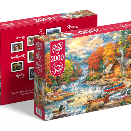 CherryPazzi Treasures of the Great Outdoors Puzzel 2000 Stukjes