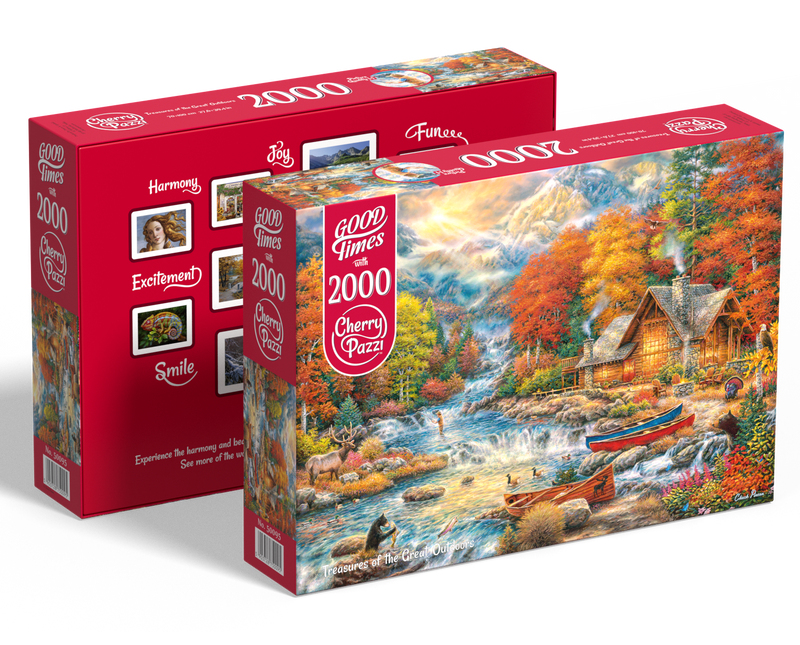 CherryPazzi Treasures of the Great Outdoors Puzzel 2000 Stukjes