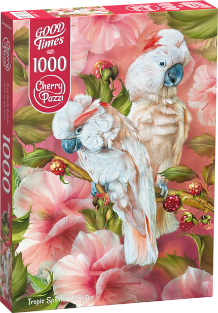 CherryPazzi Tropic Spirits- Cockatoo Puzzel 1000 Stukjes