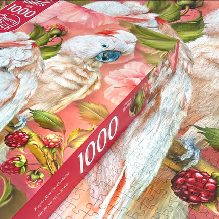 CherryPazzi Tropic Spirits- Cockatoo Puzzel 1000 Stukjes