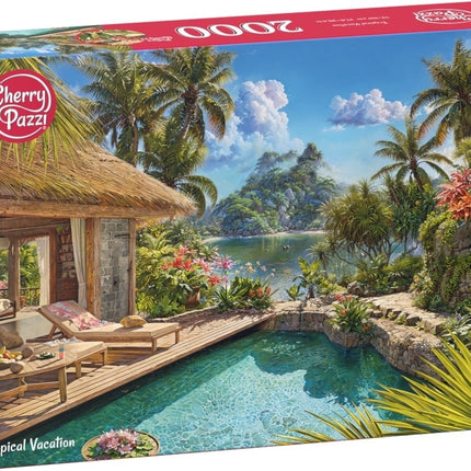 CherryPazzi Tropical Vacation Puzzel 2000 Stukjes