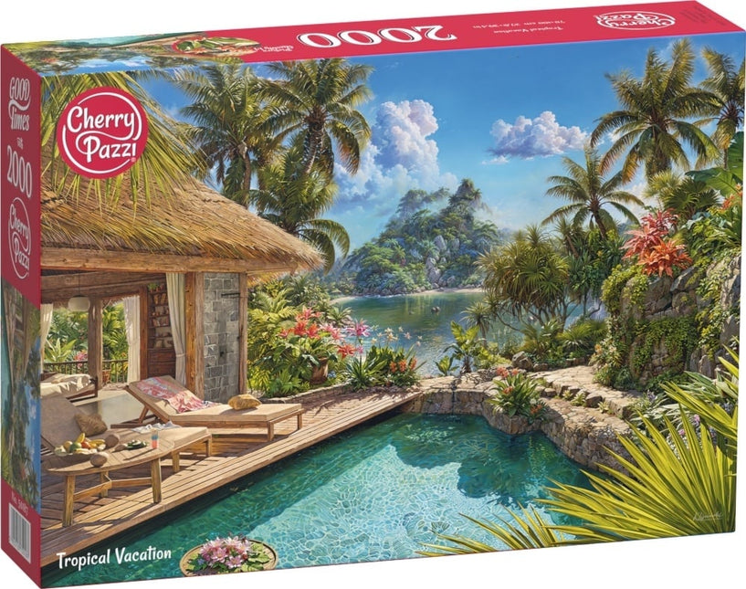 CherryPazzi Tropical Vacation Puzzel 2000 Stukjes