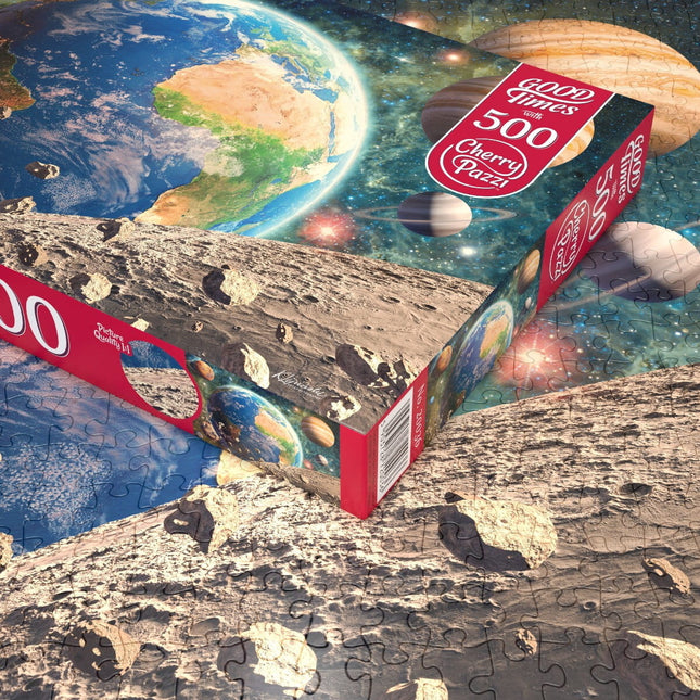 CherryPazzi View from the Moon Puzzel 500 Stukjes