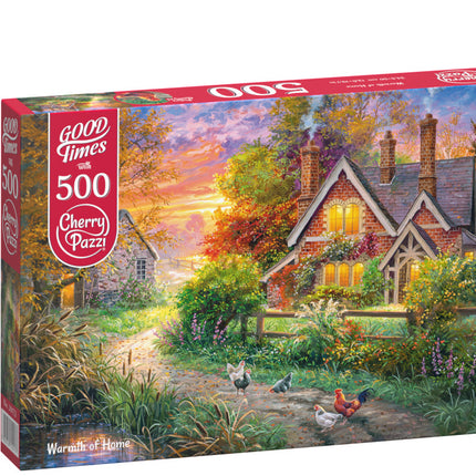 CherryPazzi Warmth of Home Puzzel 500 Stukjes