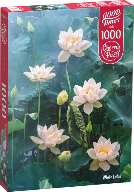 CherryPazzi White Lotus Puzzel 1000 Stukjes