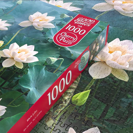 CherryPazzi White Lotus Puzzel 1000 Stukjes