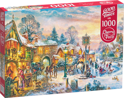 CherryPazzi Winter Twilight Puzzel 1000 Stukjes