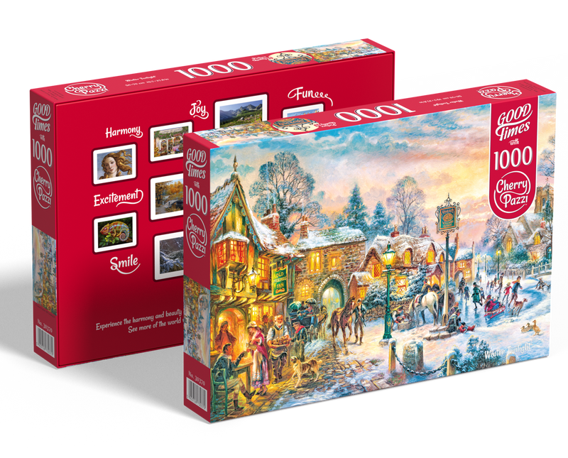 CherryPazzi Winter Twilight Puzzel 1000 Stukjes