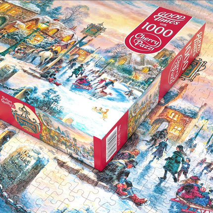 CherryPazzi Winter Twilight Puzzel 1000 Stukjes