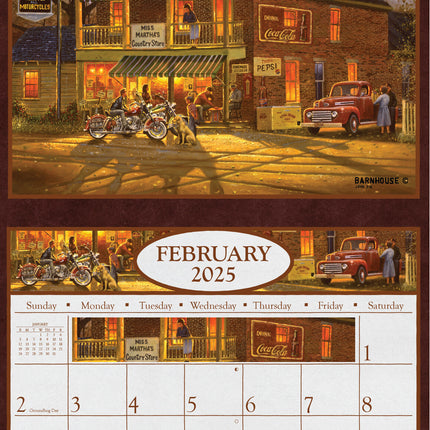 Delafield Dad's Cars, Trucks and Tractors Kalender 2025