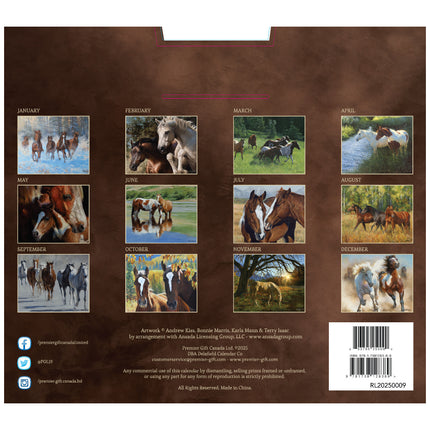 Delafield Love Of Horses Kalender 2025