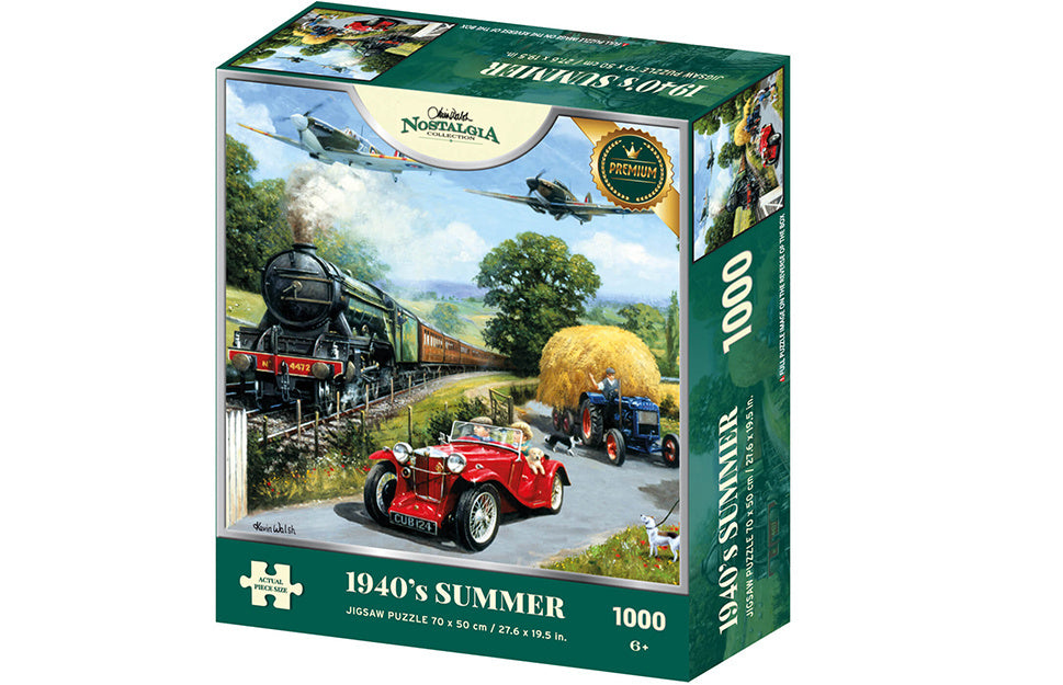 Kidicraft 1940’s Summer Puzzel 1000 Stukjes