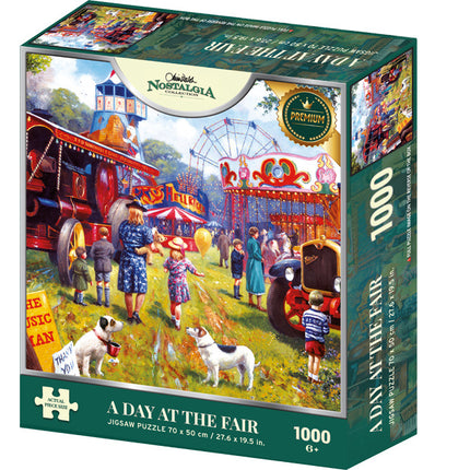 Kidicraft A Day At The Fair Puzzel 1000 Stukjes