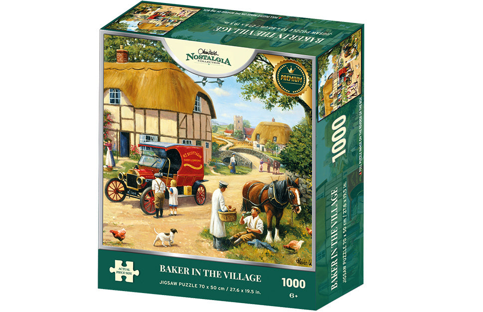 Kidicraft Baker In The Village Puzzel 1000 Stukjes