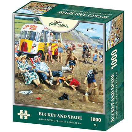 Kidicraft Bucket & Spade Puzzel 1000 Stukjes